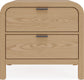 Modus Drake 2-Drw Nightstand W/USB - Timber FFE-1520