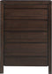 Modus Element Chest Dresser  in Chocolate Brown 2 FFE-1516