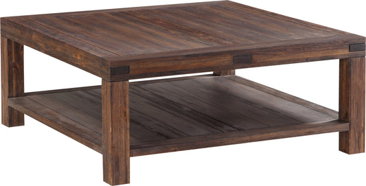 Modus Meadow Solid Wood Square Coffee Table in Brick Brown FFE-1495