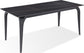 Modus Nicoya Stone Top Rectangular Dining Table in Black Stone & Black Metal FFE-1504