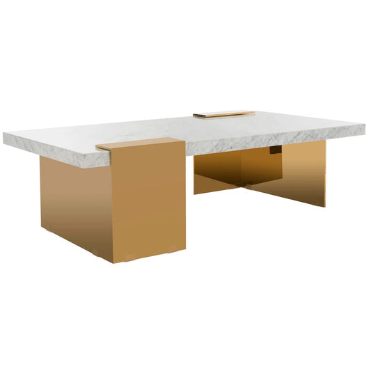 Everly Quinn Mycha Abstract Coffee Table FFE-1200