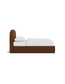 Lulu & Georgia Newbery Platform Bed Chocolate Performance Fabric FFE-1464