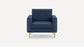 Burrow The Nomad Navy Blue Armchair Accent Chair (2 avail) FFE-718
