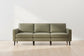 Burrow Nomad Plus Moss Green 3-Piece Sofa Couch Block Arm FFE-1454