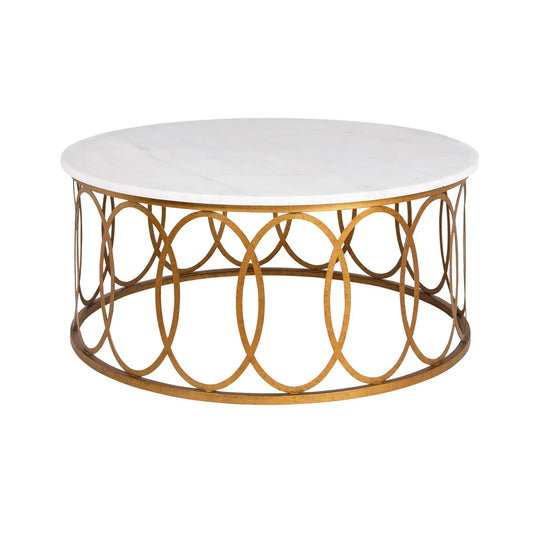 Ella Home New Orleans Round Drum Coffee Table FFE-1207