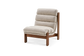 Pair (2) Castlery Philippe Accent Chairs (Twill) Pearl Beige FFE-1550