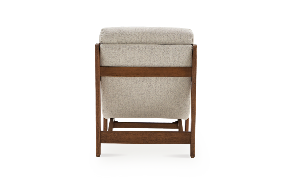 Pair (2) Castlery Philippe Accent Chairs (Twill) Pearl Beige FFE-1550