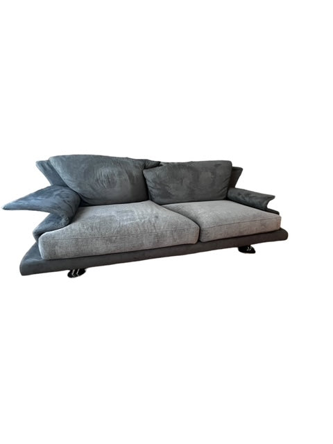 Giorgio Saporiti Grey Super Roy Sofa & Loveseat AP255-1