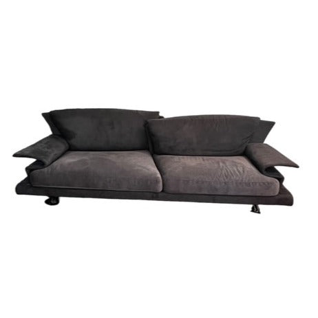 Giorgio Saporiti Grey Super Roy Sofa & Loveseat AP255-1