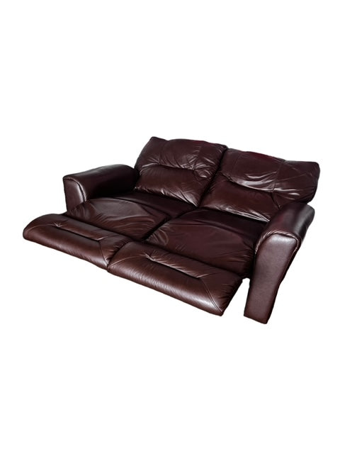 La-Z-Boy Cordovan Leather Double Reclining Loveseat MH246-1