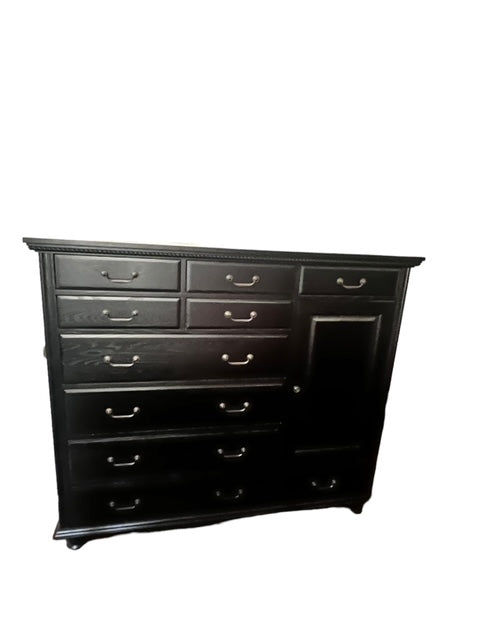 RH Restoration Hardware Black Blaine 11 Drawer Dresser MB244-3