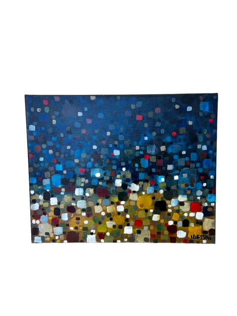 Impressionist Acrylic Painting on Canvas Artist Wess JB240-42