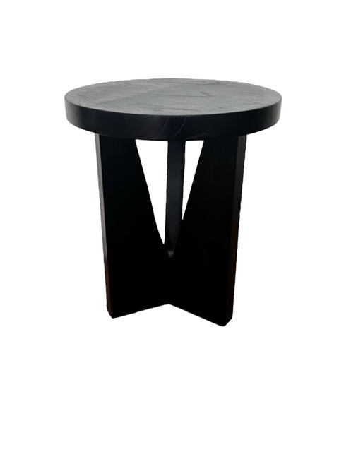 Uttermost Black Tripod Angular Wood Side/End Table (2 avail) AT257-8