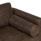 Poly & Bark Toscano Brown Stone Italian Leather 89 Sofa Couch FFE-820