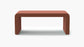 The Inside Waterfall Bench | Terracotta Performance Velvet FFE-1555