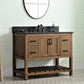 FreshSa 4 Drawer plus Cabinet Single Vanity FFE-1238