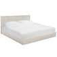 Safavieh Couture White Washed  Deirdra Wood Queen Bed FFE-1103
