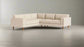 BenchMade Modern Merrick Tan Skinny Fat Left Sectional Sofa Couch FFE258-351