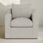 Interior Define Sloan Swivel Chair Cement Chenille FFE258-379