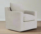 Interior Define Sloan Swivel Chair Cement Chenille FFE258-379