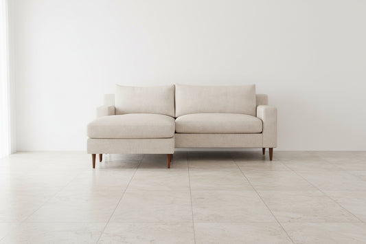 Sloan 2 Seat Reversible Beige Chaise Sectional FFE-1298