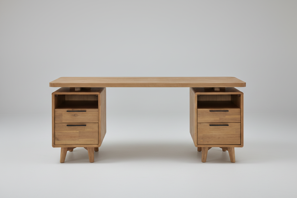 Castlery Seb Mid Century Executive Desk FFE-1411