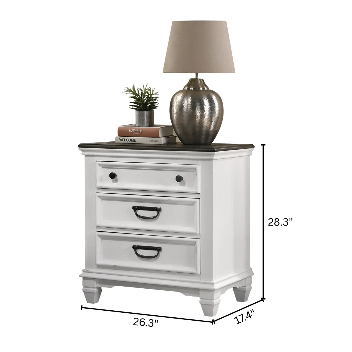Laurel Foundry Modern Farmhouse Semaj Wood Bedroom Set w Shiplap Panel King Bed Dresser Mirror Two Nightstands FFE-735