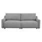 Serta Gabi 90.2" Upholstered Queen Size Convertible Sleeper Sofa FFE-753