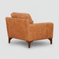 Poly and Bark Sorrento Chair + Ottoman - Cognac Tan FFW-1412