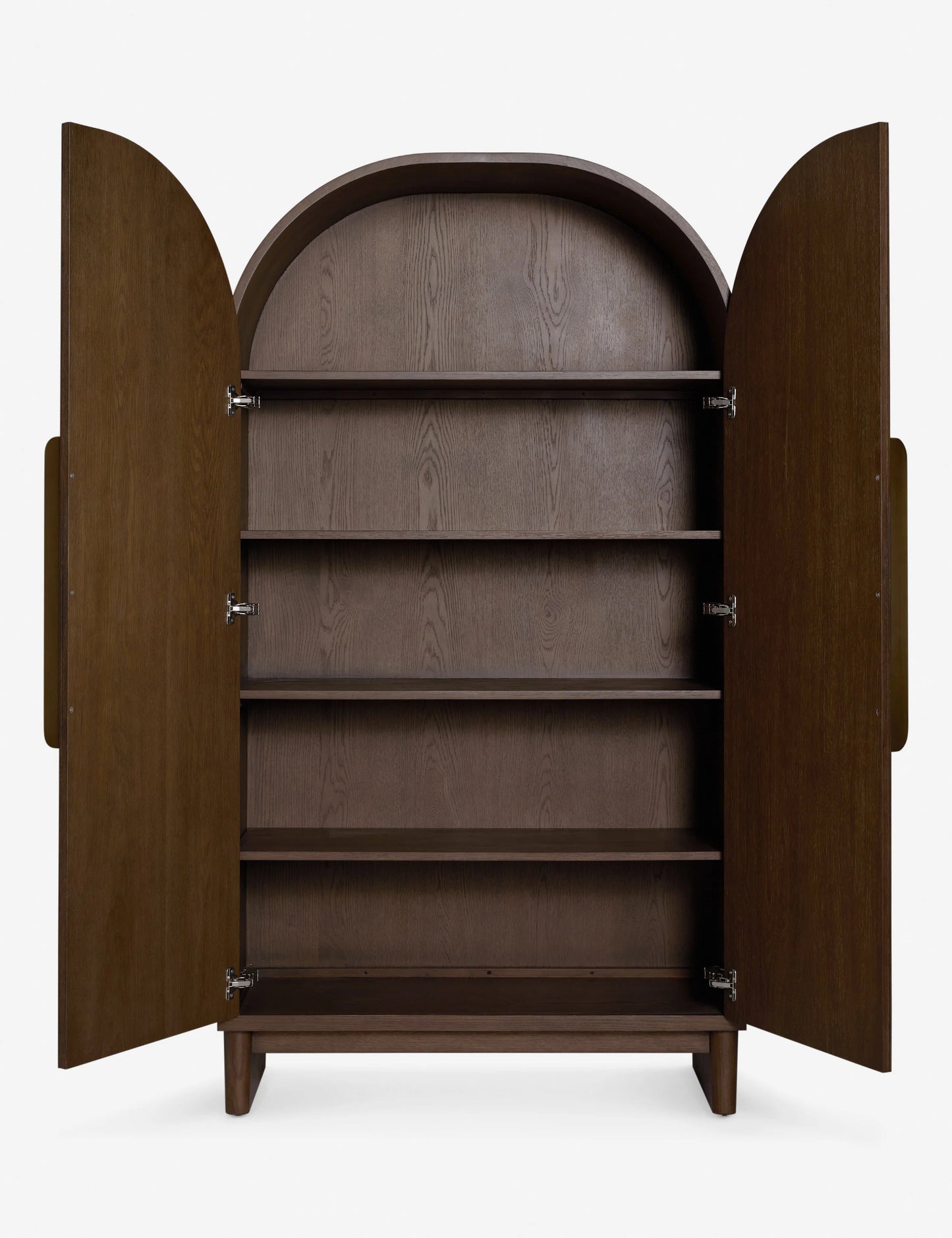 Lulu & Georgia Smoke Oak Brown Suzette Cabinet Armoire FFE-1080
