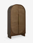 Lulu & Georgia Smoke Oak Brown Suzette Cabinet Armoire FFE-1080
