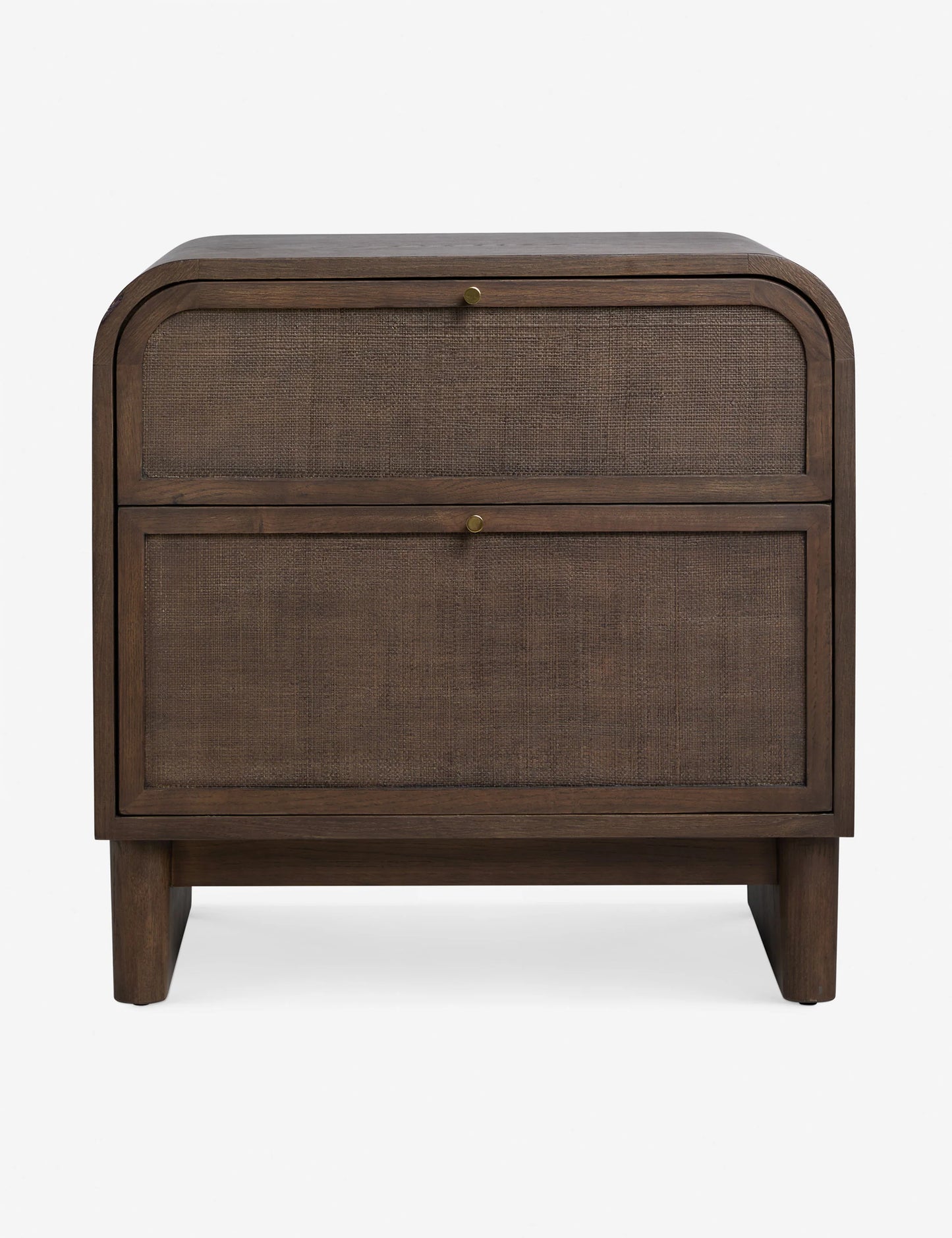 Pair (2) Lulu & Georgia Suzette Nightstand Smoked Oak FFE-1049