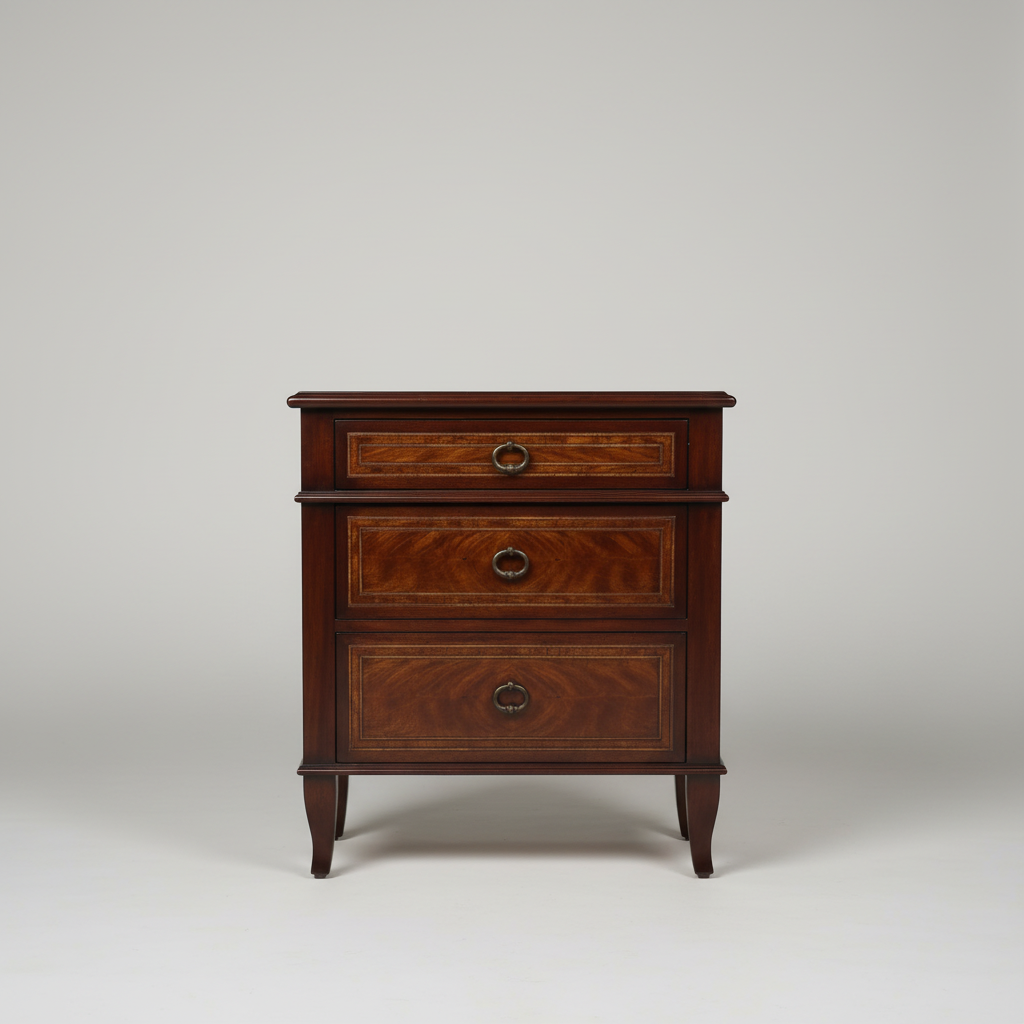 Theodore Alexander Brooksby 3 Drawer 20th Italian Nightstand EJ276-8