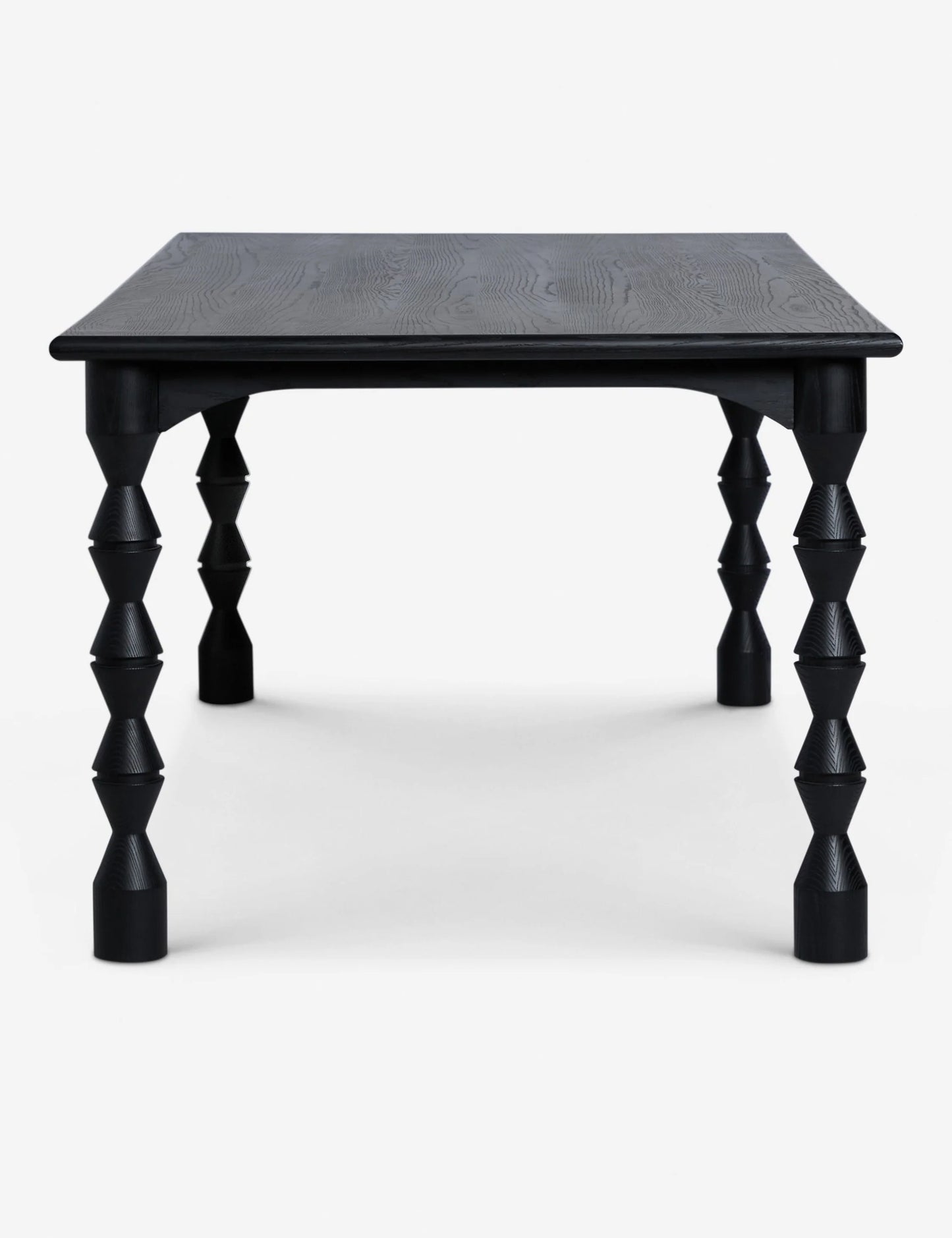 Lulu & Georgia Black Turned Legged Topia Dining Table FFE-1340