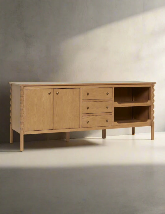 Lulu & Georgia Natural Topia Sideboard Cabinet by Ginny Macdonald FFE258-291