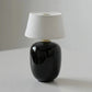 2Modern Torso Portable LED Rechargeable Mini Table Lamp in Black  FFW-1102