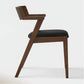 Hoft Home Set of 2 Zola Dining Chairs - Chestnut & Walnut FFW-1421