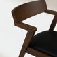 Hoft Home Set of 2 Zola Dining Chairs - Chestnut & Walnut FFW-1421