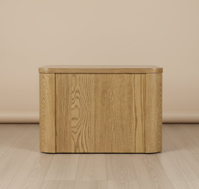 Bison Commerce Janzen Contemporary Modern 50" Rolling Coffee Table FFE-1433