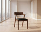 Hoft Home Set of 2 Zola Dining Chairs - Chestnut & Walnut FFW-1421