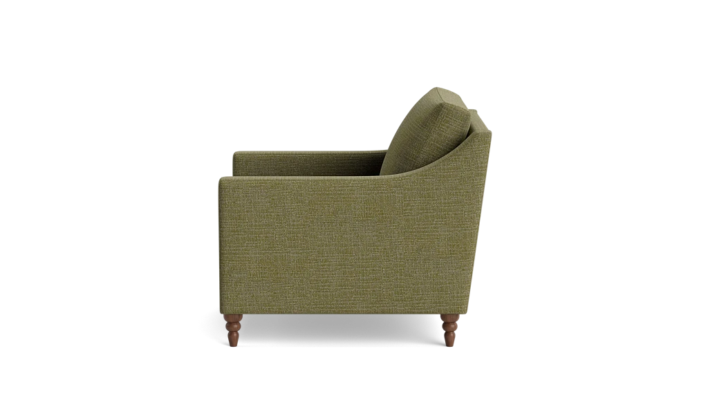 Benchmade Modern Vera Arden Olive Green Fabric Chair FFE-1572
