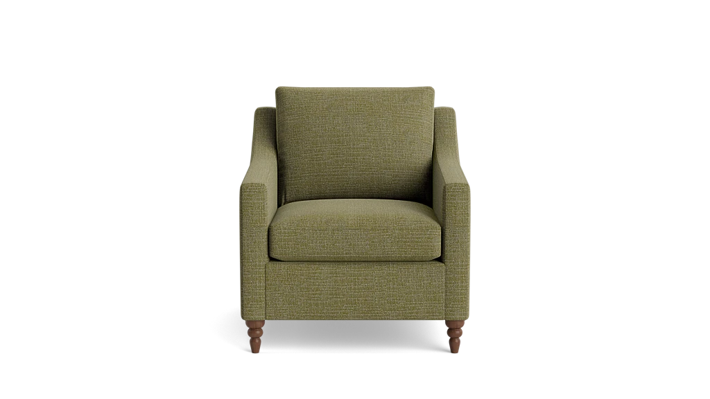 Benchmade Modern Vera Arden Olive Green Fabric Chair FFE-1572