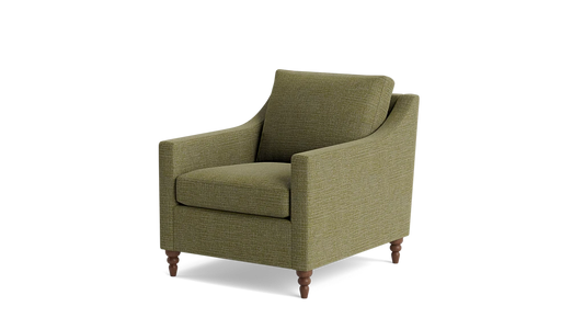 Benchmade Modern Vera Arden Olive Green Fabric Chair FFE-1572