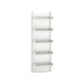 Terence Woodgate Case Furniture White Single Slot Shelving Bookcase FFE-1029