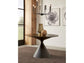 Modus Winston Stone Top Metal Base Round Dining Table in Black 2 FFE-1469