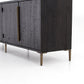 Four Hands Wyeth  88" Dark Carbon Distressed Finish Sideboard Buffet FFE-1167