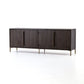 Four Hands Wyeth  88" Dark Carbon Distressed Finish Sideboard Buffet FFE-1167