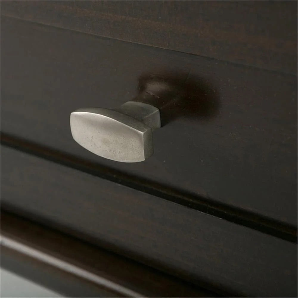 Shaker 20" Solid Wood Transitional End Side Table in Tobacco Brown FFW-969