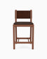 Denver Modern Avon Counter Stool/ Walnut Ember Grey FFE-1054
