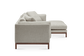Castlery Owen Chaise Sectional Sofa Couch Right Hand Facing Opal Beige FFE-1393